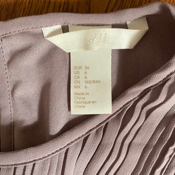 Purple Ruffle H&M Dress - Picture 2 of 3